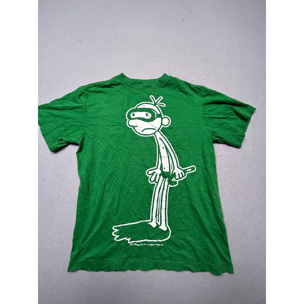 Old Navy Diary of a Wimpy Kid Cotton Blend Green XL Boys T-Shirt